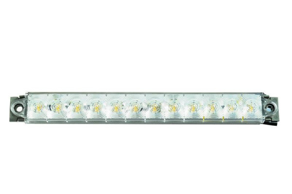 LED kontrolka Kat2a 9-32V,2.4W W IP67 500mm, kabel čirý chrom
