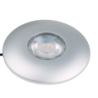 15 LED,90x11,5mm hliník.2.2W, stříbrná