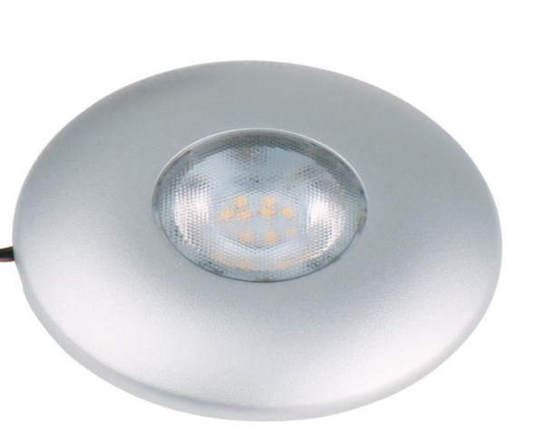 15 LED,90x11,5mm hliník.2.2W, stříbrná