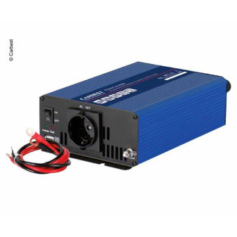 Měnič napětí Carbest 12 V / 230 V, jmenovitý výkon 1000 W (špičkový 2000 W), modifikovaná sinusoida (trapéz), s portem USB