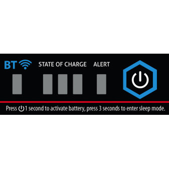 Lithiová baterie LiFePO4 s Bluetooth a ohřevem, 100 Ah, 12 V