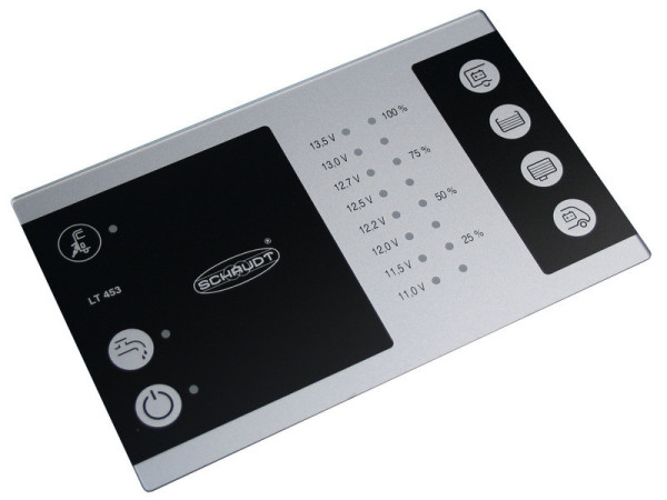 Napájecí elektroblok s kontrolním panelem Schaudt EBL 208 + LT 453