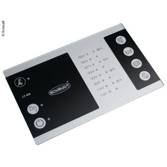 Napájecí elektroblok s kontrolním panelem Schaudt EBL 211 + LT 453 (pro AGM baterie)