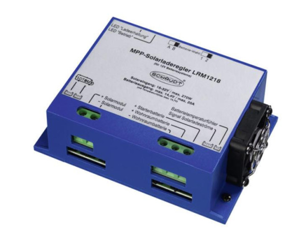 Regulátor solární MPPT Schaudt LRM 1218 (do 270 W, 12 V)