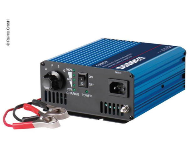 Nabíječka baterií 12 V / 20 A (automatická 3stupňová, pro GEL, AGM, olovo-kyselina i LiFePO4)