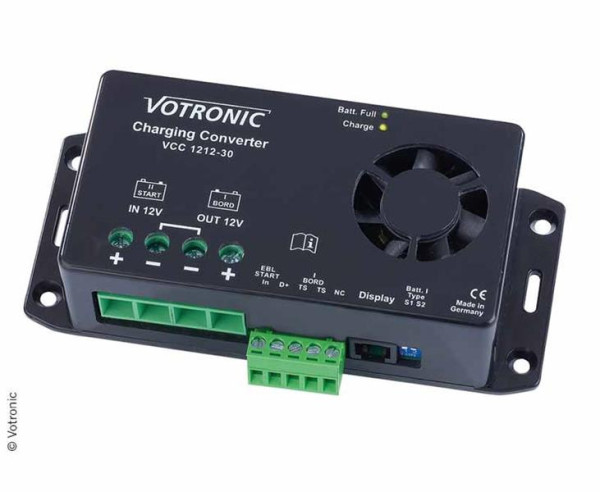 Nabíječka a booster Votronic VCC 1212-30 (12 V / 30 A)