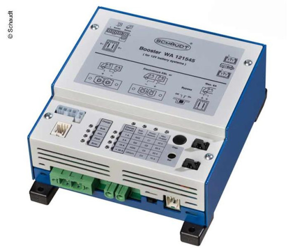 Posilovač nabíjecí Schaudt WA 121545 včetně propojovací sady, 12 V / 45 A