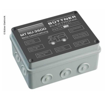 Přepínač síťového napětí Büttner Elektronik MT NU3600