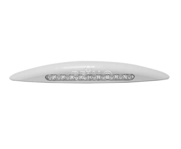 Světlo markýzy bílé, 10x0.5W LED 4000K, sklo čiré