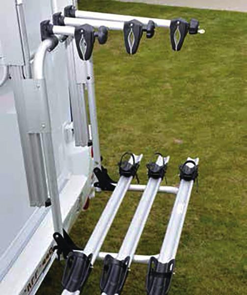 Sada rozšiřující pro 3. kolo na nosič BR-Systems Bike Lift (V-kolejnice, 2 držáky kol, přídržné rameno rámu)