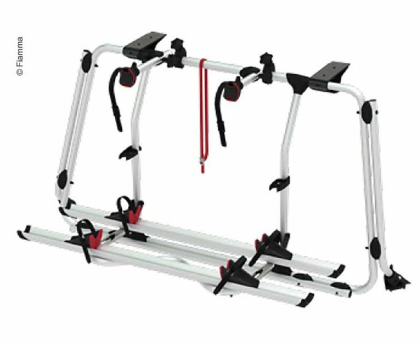 Nosič kol na zadní dveře Fiamma Carry-Bike VW T5 Pro, stříbrný