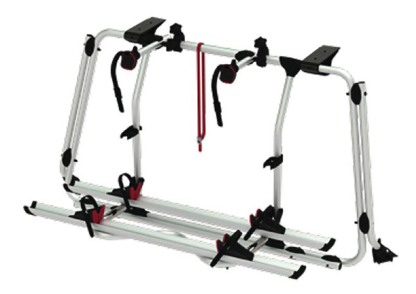 Hliníkový nosič kol na zadní dveře Fiamma Carry-Bike VW T6 Pro 2.0