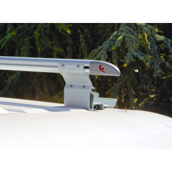 Střešní nosič Fiamma Roof Rail Ducato s příčníky a adaptéry pro markýzu F65, 3,55 m