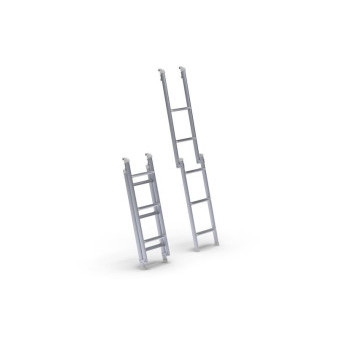 Skládací hliníkový žebřík ke střešnímu lůžku 145 cm (pro Reimo Easyfit)