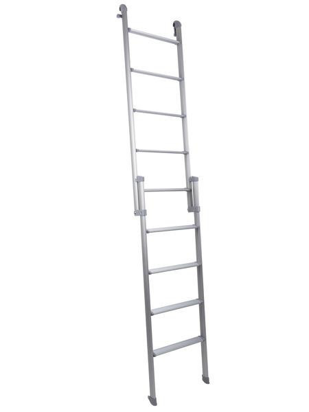 Žebřík skládací pro spací střechu (120–208 cm, hliník)