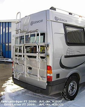 Zadní nosič kol EuroCarry pro Ford Transit (2000–2013), pro 2 kola
