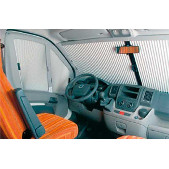 Zatemňovací systém čelního skla REMIfront IV pro Fiat Ducato X250 (09/2011–2014)