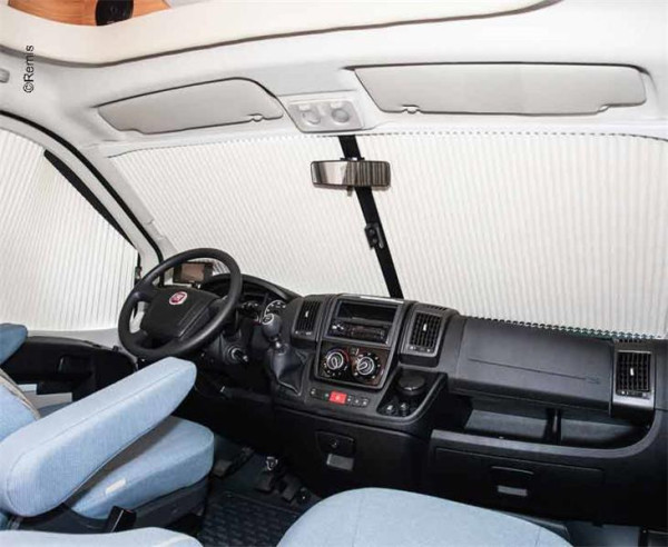 Zatemnění bočních oken REMIfront IV pro Ducato (od r. v. 09/2011), béžové