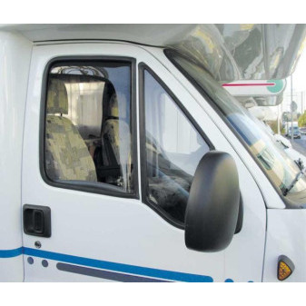 Ofuky oken předních dveří (deflektory větru) pro Fiat Ducato, Peugeot Boxer, Citroën Jumper (od roku 2007)
