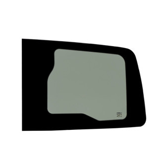Tónované bezpečnostní sklo pravých zadních dveří pro vozy Citroën, Peugeot, Toyota a Opel (675 × 495 mm, od r.v. 2016)