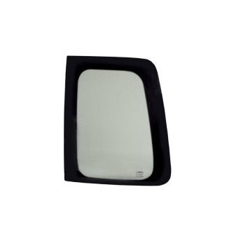Tmavě tónované pevné bezpečnostní okno pro pravé zadní dveře Volkswagen Caddy Maxi (591 × 504 mm, 2008–2020)