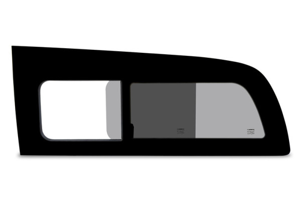 Okno posuvné boční pro Mercedes-Benz Vito (2015+, pravé zadní, 1300 × 529 mm)