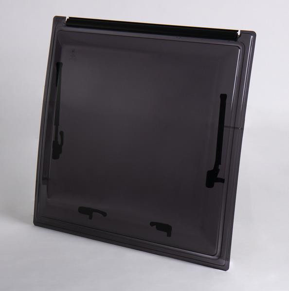 Zadní bezrámové větrací / vyklápěcí okno Carbest RW (260 × 560 mm) – boční