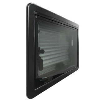 Výklopné izolační okno Carbest s vnitřním rámem, 1200 x 300 mm