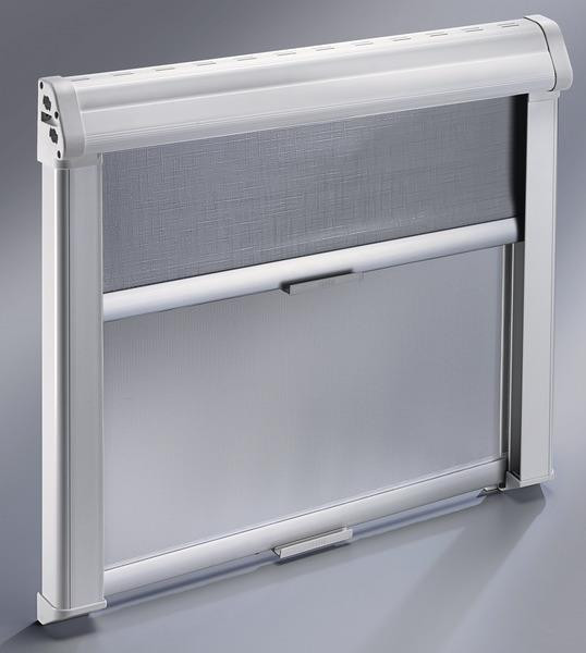 Kombinovaná stínící roleta se síťkou proti hmyzu Dometic Rastrollo 3000 bílá 660x710 mm