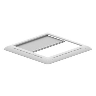 Roleta zatemňovací a síť proti hmyzu Fiamma Rollo Vent 40 pro střešní okna 40 x 40 cm vnitřní rám bílý pro karavany