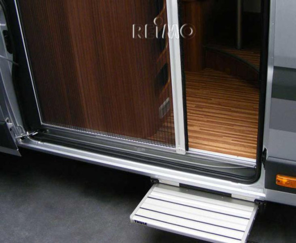 Dveře síťové proti hmyzu Horrex pro posuvné dveře (Fiat Ducato od r.v. 2007, výška H1 / 1446 mm)