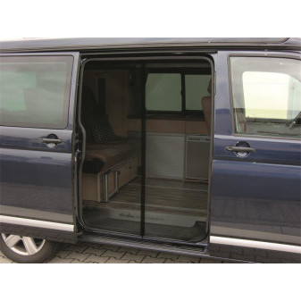 Moskytiéra do posuvných dveří VW T3 (1980–1989, černá)