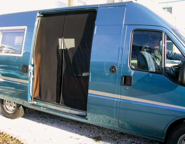 Síť proti hmyzu do posuvných dveří Fiat Ducato (od r.v. 07/2006, sériová vysoká střecha H2/H3)