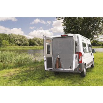 Síť proti hmyzu pro zadní dveře Fiat Ducato / Citroën Jumper / Peugeot Boxer (pro vysoký výřez dveří H2)