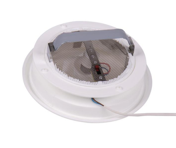 Ventilátor hřibový střešní průměr 243 mm montážní výřez 165 mm 12V polypropylen