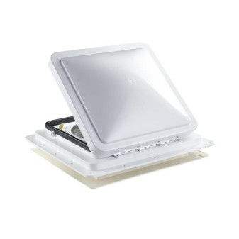 Střešní okno s ventilátorem Dometic FanTastic Vent 400 × 400 mm, bílé
