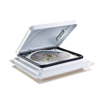 Okno střešní s ventilátorem Dometic FanTastic Vent 400 × 400 mm, bílé