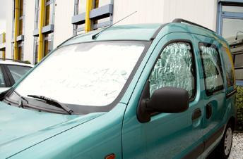 Sada vnitřních termoclon Isoflex pro Renault Kangoo (1997–2007, krátký rozvor, 8 dílů)