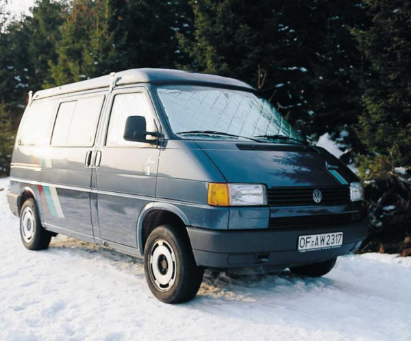 Rohože termální vnitřní Isoflex VW T4 obytný prostor krátký rozvor (4dílná sada)