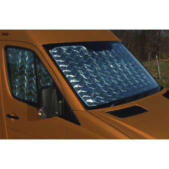 Vnitřní termoclona Isoflex 3dílná sada na okna kabiny řidiče Mercedes Sprinter/VW LT (1996-2006)