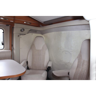 Termoclona dělicí Isoflex pro kabinu (Fiat Ducato, světle šedá)