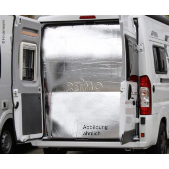 Termoclona a izolace zadních dveří Isoflex pro Fiat Ducato (vysoký výřez, světle béžová)