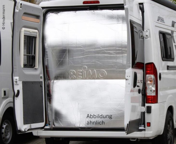Termoclona a izolace zadních dveří Isoflex pro Fiat Ducato (vysoký výřez, světle béžová)