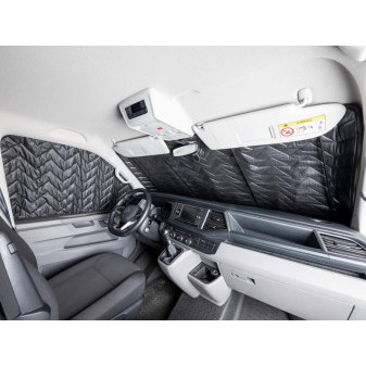 Termoclony vnitřní magnetické Isoflex pro VW T5 / T6 / T6.1 (od r.v. 2003, 3dílná sada do kabiny)