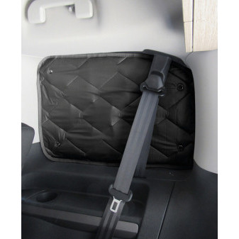 Podložka tepelná 4-dílná, VW T5/6, obývací pokoj, černá, KR, Multivan Star