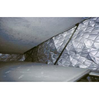 Vnitřní zateplení stanového měchu spací střechy Isoflex pro VW T4 (krátký rozvor, střecha Reimo, vysoká přední část)