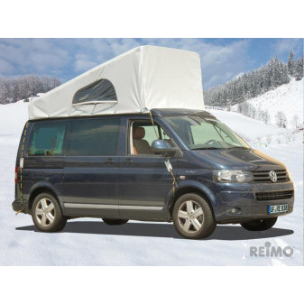 Ochranný zateplovací plášť (Climacover) pro zvedací střechu REIMO Easyfit, VW T5 / T6, dlouhý rozvor, přední výsuv