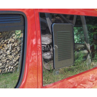 Mřížka větrací Airvent pro široké posuvné okno Fiat Ducato (od 07/2006) – strana řidiče, černá