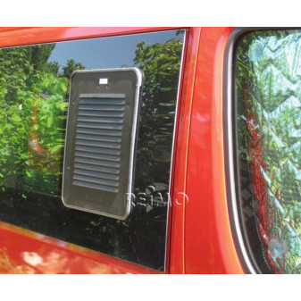 Mřížka větrací Airvent pro široké posuvné okno Fiat Ducato (od 07/2006) – strana spolujezdce, černá