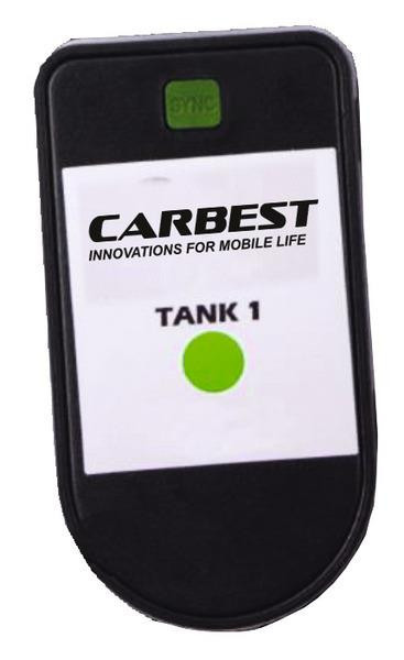 Ukazatel stavu plynu ultrazvukový Bluetooth Carbest bez monitoru 1 senzor pro chytré telefony